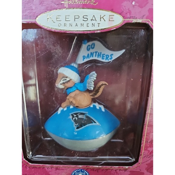 Hallmark Other - Carolina Panthers Football Hallmark Keepsake Ornament 1999 NFL Collection